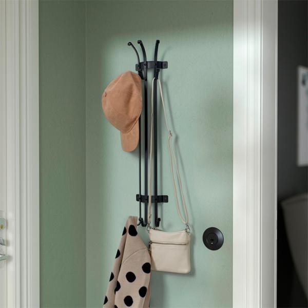 Вешалка Ikea Guldhona Нержавеющая сталь/ Черный photo 4