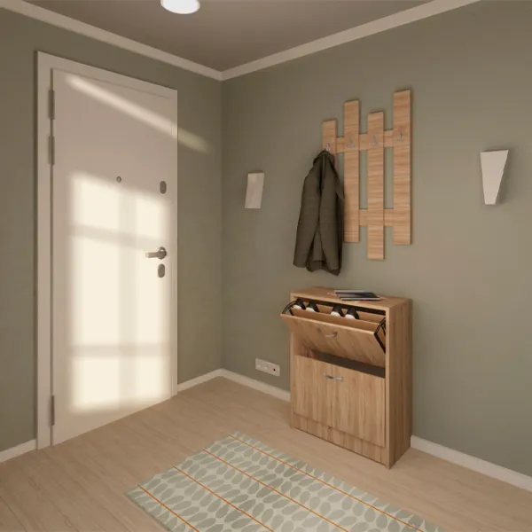 Вешалка Haaus Lamelar Stick ЛДСП/ Дуб Сонома photo 3 Вешалка Haaus Lamelar Stick ЛДСП/ Дуб Сонома photo 3