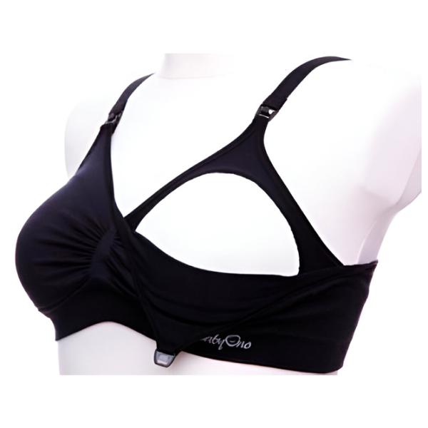 Бюстгальтер для кормящих мам
BabyOno 0585/ 05 70 - 75 см/ Полиамид, эластан/ Черный photo 3