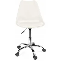Офисное кресло Jumi IGER CM-910348 Искусственная кожа/ Белый photo 3
