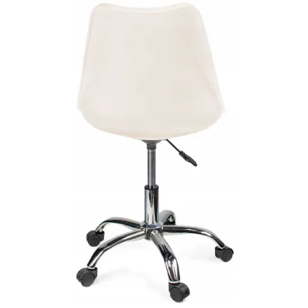 Fotoliu de birou Jumi IGER CM-910348 Piele artificială/ White photo 4 Fotoliu de birou Jumi IGER CM-910348 Piele artificială/ White photo 4
