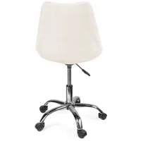 Офисное кресло Jumi IGER CM-910348 Искусственная кожа/ Белый photo 4