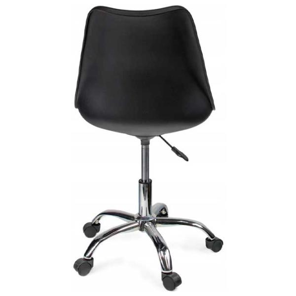 Fotoliu de birou Jumi IGER CM-910355 Piele artificială/ Black photo 2 Fotoliu de birou Jumi IGER CM-910355 Piele artificială/ Black photo 2