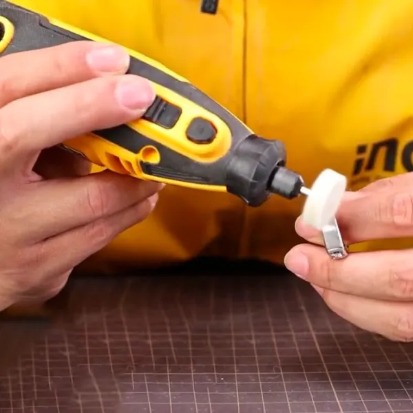 Polizor INGCO MG13328 Graver / 130 W / Yellow photo 5