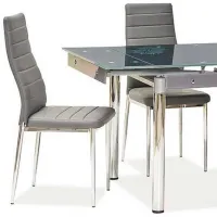 Scaun de bucătărie Signal H261 Eco Piele artificială/ Gray photo 2