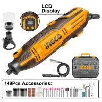 Polizor INGCO MG2008 Graver / 200 W / Yellow photo 2