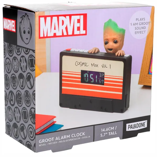 Deșteptător Paladone Groot PP11305MSIS Marvel's Guardians Of The Galaxy/ Multicolor photo 6