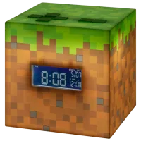 Будильник Paladone Alarm Clock PP6733MCF Minecraft/ Зелёный Коричневый photo 2