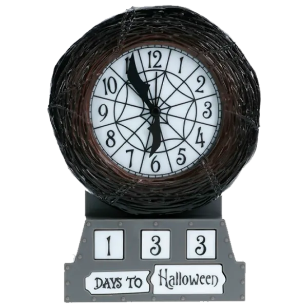 Deșteptător Paladone Countdown PP11190NBC Nightmare Before Christmas/ Gray Black photo 2