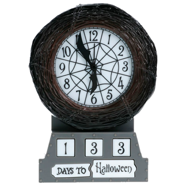 Deșteptător Paladone Countdown PP11190NBC Nightmare Before Christmas/ Gray Black photo 2