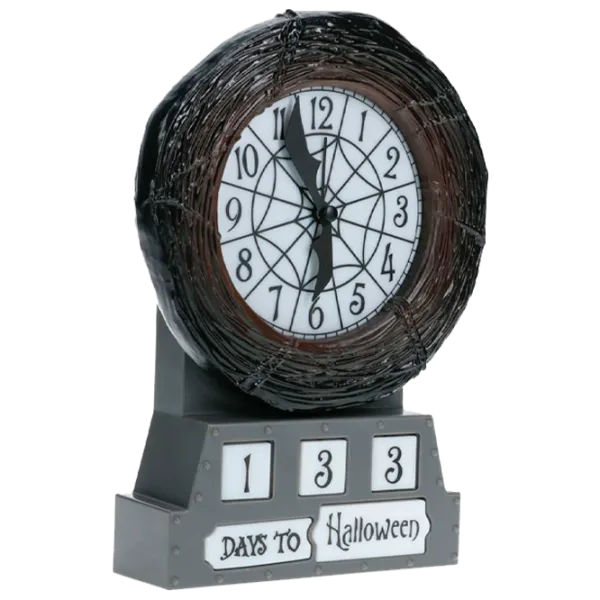 Deșteptător Paladone Countdown PP11190NBC Nightmare Before Christmas/ Gray Black photo 3