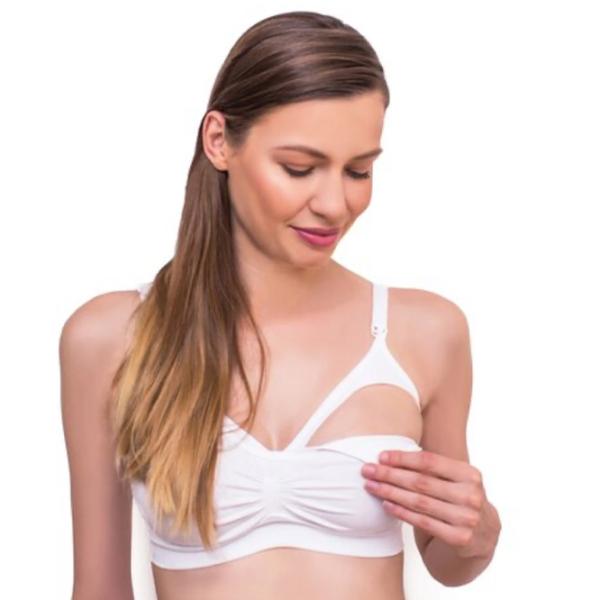 Sutien pentru alăptare
BabyOno 0585/ 11 70 - 75 cm/ Poliamid, elastan/ White photo 2