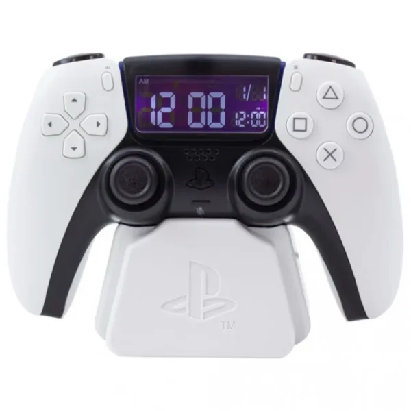 Будильник Paladone PS5 PP9405PS PlayStation/ Черный Белый photo 2