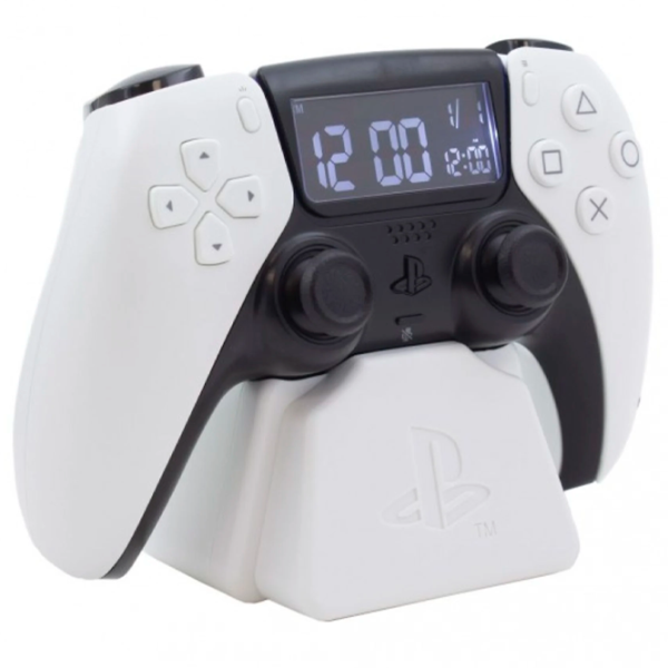 Будильник Paladone PS5 PP9405PS PlayStation/ Черный Белый photo 3