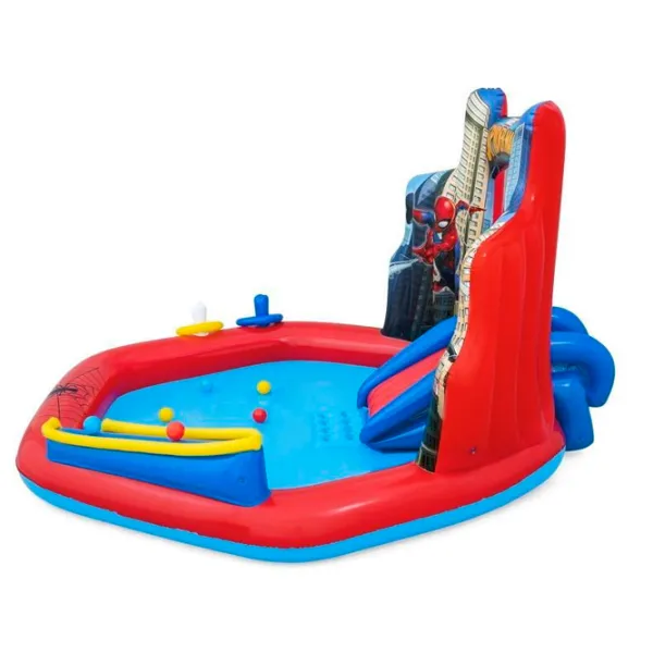 Teren de joaca gonflabil Bestway 98793BW PVC/ Red Blue photo 2