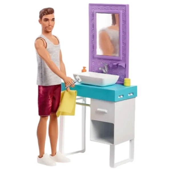 Набор Barbie Ken Room & Doll FYK51 модель/ 3+ photo 2