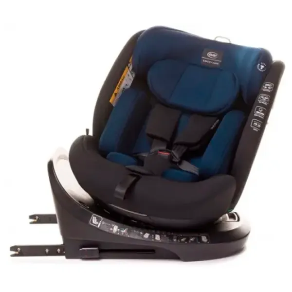 Детское автокресло 4Baby Roto - Fix  0 месяцев - 6 лет / 36 кг / Синий photo 6 Детское автокресло 4Baby Roto - Fix  0 месяцев - 6 лет / 36 кг / Синий photo 6