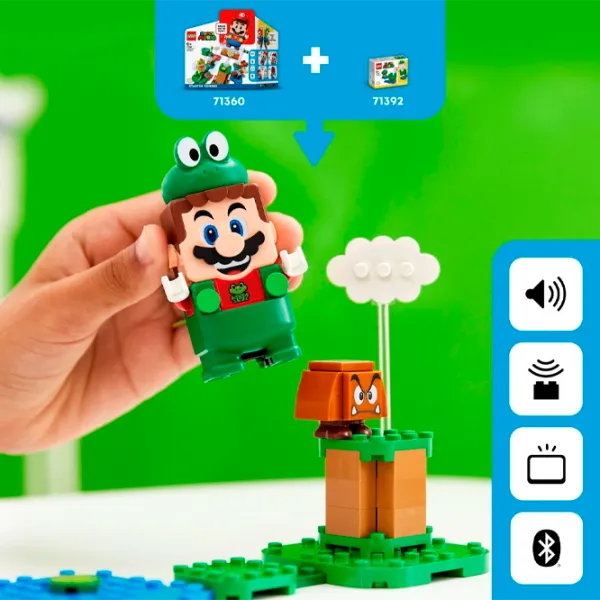 Конструктор LEGO Frog Mario Фигуры/ Разноцветный photo 4