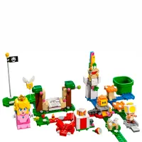 Constructor LEGO Adventures with Peach Figuri/ Multicolor photo 2