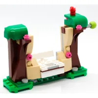 Constructor LEGO Adventures with Peach Figuri/ Multicolor photo 3