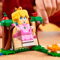 Constructor LEGO Adventures with Peach Figuri/ Multicolor photo 6