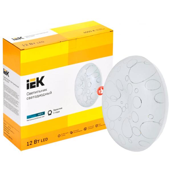 Plafonieră IEK LDPB0-2009-12-4000-K01 260 mm/ Oțel photo 3