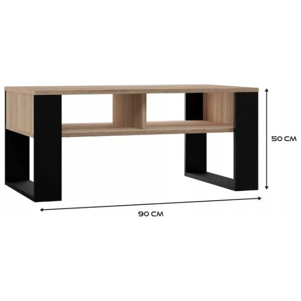 Măsuță de cafea TopEshop Modern 2P 5590174 Stejar Sonoma photo 5 Măsuță de cafea TopEshop Modern 2P 5590174 Stejar Sonoma photo 5