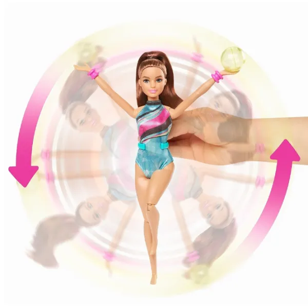 Кукла Barbie Gymnastics Doll GHK24 спортсменка/ 3+ photo 3 Кукла Barbie Gymnastics Doll GHK24 спортсменка/ 3+ photo 3