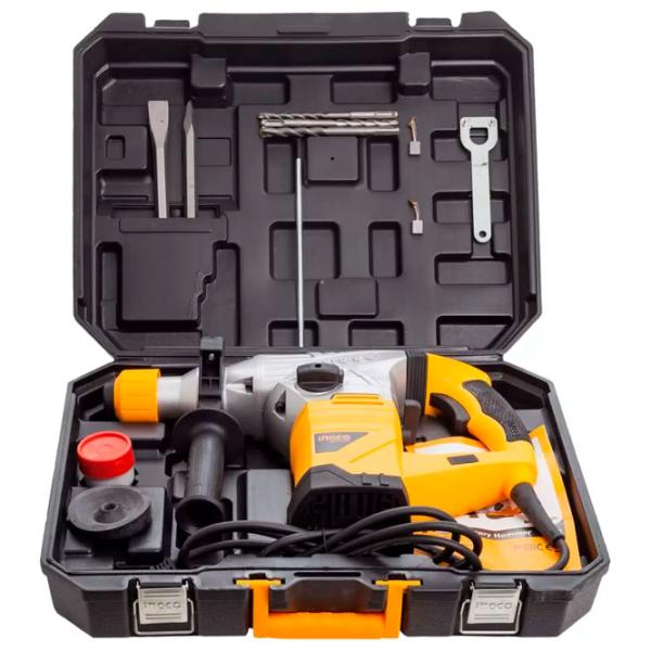 Ciocan rotopercutor INGCO RH15008 1500 W/ Yellow photo 2