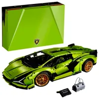 Constructor LEGO Lamborghini Sián FKP 37 Mașină/ Green photo 2