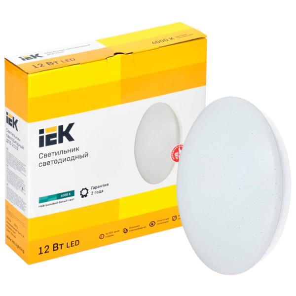 Plafonieră IEK LDPB0-2010-12-4000-K01 260 mm/ Oțel photo 3 Plafonieră IEK LDPB0-2010-12-4000-K01 260 mm/ Oțel photo 3