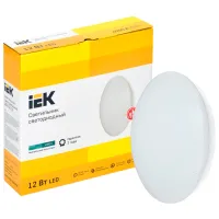 Plafonieră IEK LDPB0-2010-12-4000-K01 260 mm/ Oțel photo 3