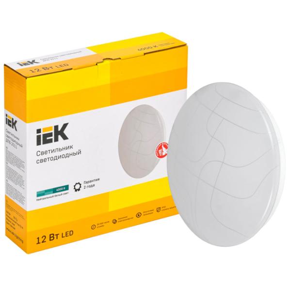 Plafonieră IEK LDPB0-2011-12-4000-K01 260 mm/ Oțel photo 3 Plafonieră IEK LDPB0-2011-12-4000-K01 260 mm/ Oțel photo 3