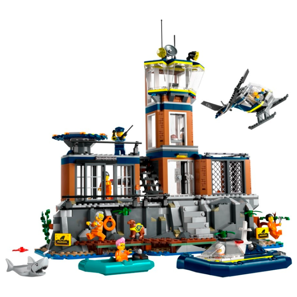 Конструктор LEGO Police Prison Island Фигуры/ Разноцветный photo 2