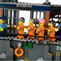 Constructor LEGO Police Prison Island Figuri/ Multicolor photo 6