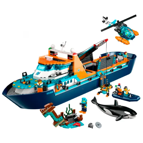 Конструктор LEGO Arctic Explorer Ship Фигуры/ Разноцветный photo 2