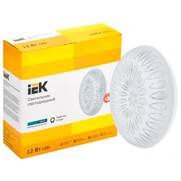 Plafonieră IEK LDPB0-2012-12-4000-K01 260 mm/ Oțel photo 3 Plafonieră IEK LDPB0-2012-12-4000-K01 260 mm/ Oțel photo 3