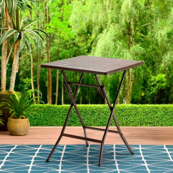 Masă de grădină GardenLine ZUM1008 Pătrat/ Brown photo 3