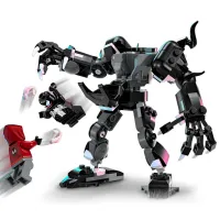 Constructor LEGO Venom Mech Armor vs. Miles Morales Figuri/ Multicolor photo 3
