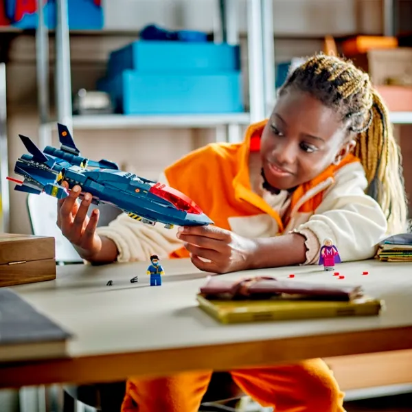 Constructor LEGO X-Men X-Jet Figuri/ Multicolor photo 8