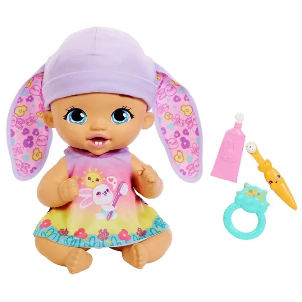 Кукла Mattel My Garden Baby Brush & Smile Bunny HGC12 пупсик/ 1.5+ photo 2 Кукла Mattel My Garden Baby Brush & Smile Bunny HGC12 пупсик/ 1.5+ photo 2
