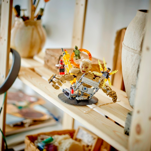 Constructor LEGO Spider-Man vs. Sandman: Final Battle Figuri/ Multicolor photo 6