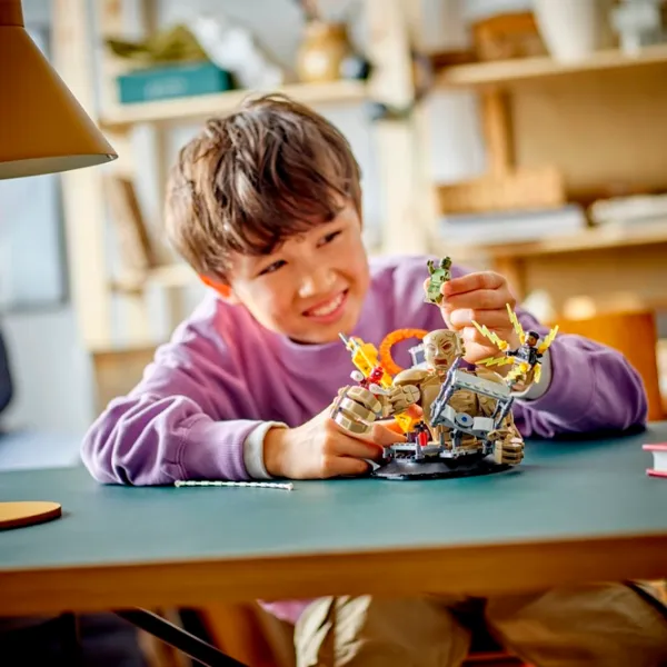 Constructor LEGO Spider-Man vs. Sandman: Final Battle Figuri/ Multicolor photo 7