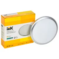 Plafonieră IEK LDPB0-3103-18-4000-K01 220 mm/ Polipropilenă photo 3