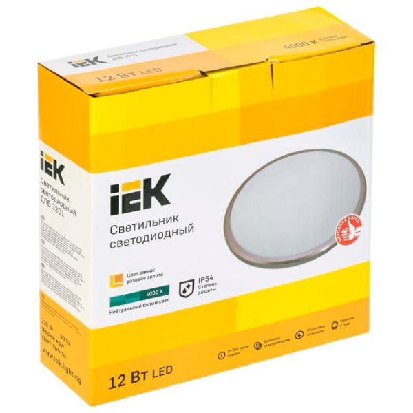 Plafonieră IEK LDPB0-3201-12-4000-K01 220 mm/ Polipropilenă photo 3 Plafonieră IEK LDPB0-3201-12-4000-K01 220 mm/ Polipropilenă photo 3