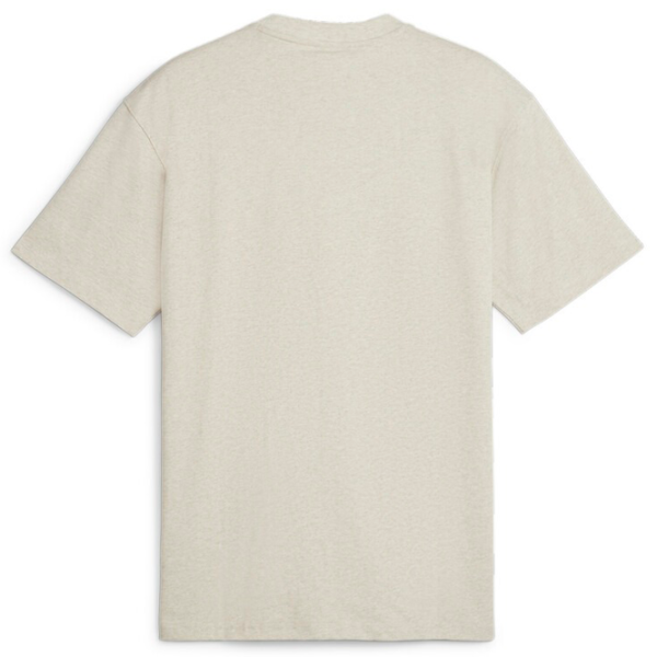 Tricou pentru bărbați Puma Mmq Tee 100% bumbac/ Oatmeal photo 2