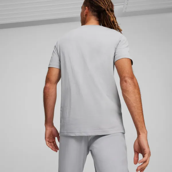 Футболка для мужчин Puma Mapf1 Logo Tee 100% хлопок/ Team Silver photo 4