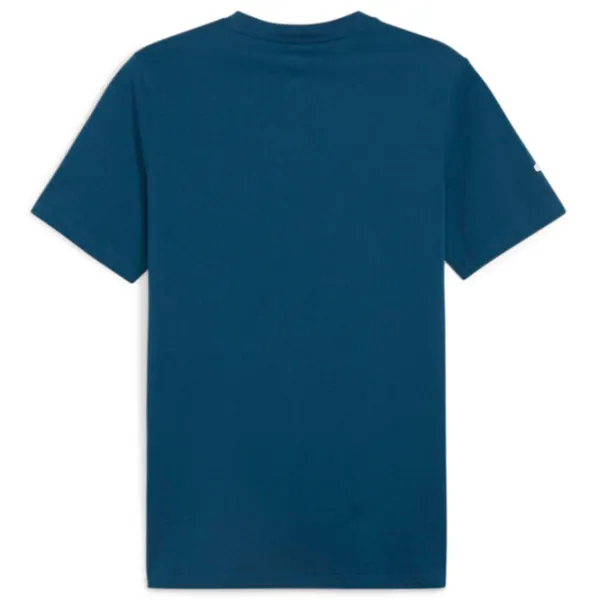 Футболка для мужчин Puma Mapf1 Logo Tee 100% хлопок/ Ocean Tropic photo 2 Футболка для мужчин Puma Mapf1 Logo Tee 100% хлопок/ Ocean Tropic photo 2