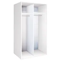Dulap Modern Braun Top 2 120 x 60 x 210 / DSP / Alb photo 2