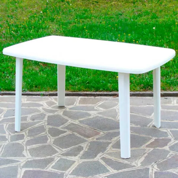 Masă de grădină Bica Cayman Dreptunghiular/ White photo 2